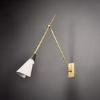 Kelmora Glass Wall Light-Moonnatur