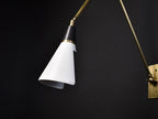 Kelmora Glass Wall Light-Moonnatur