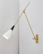 Kelmora Glass Wall Light-Moonnatur