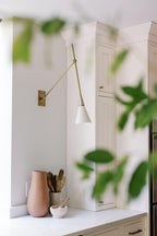 Kelmora Glass Wall Light-Moonnatur