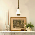 Kelmora Glass Wall Light-Moonnatur