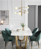 Naverelle Glass Chandelier-Moonnatur