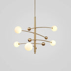 Naverelle Glass Chandelier-Moonnatur