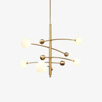 Naverelle Glass Chandelier-Moonnatur