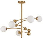 Naverelle Glass Chandelier-Moonnatur