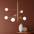 Naverelle Glass Chandelier-Moonnatur