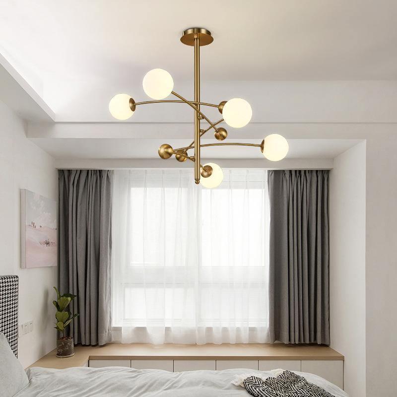 Naverelle Glass Chandelier-Moonnatur