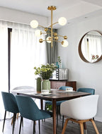 Naverelle Glass Chandelier-Moonnatur