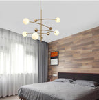 Naverelle Glass Chandelier-Moonnatur