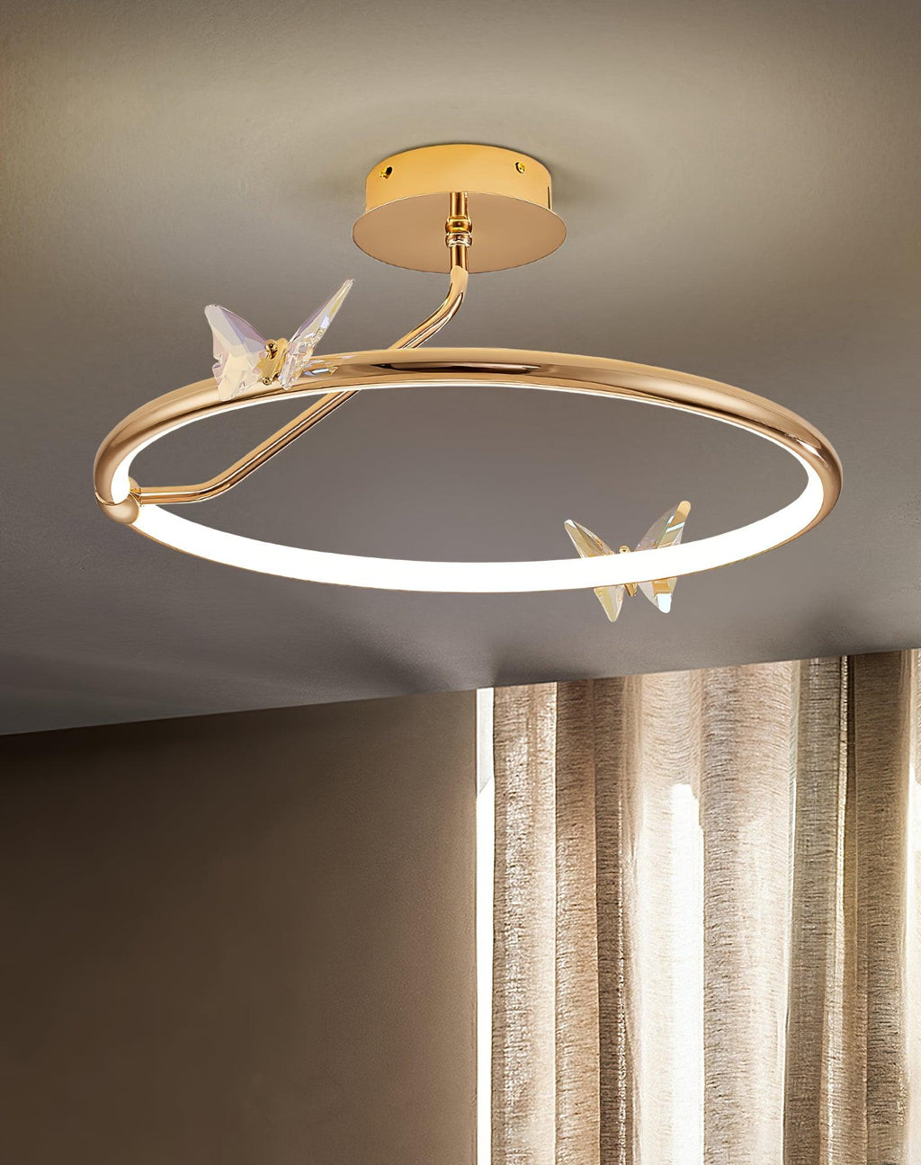Wesmere Aluminium Ceiling Lamp-Moonnatur