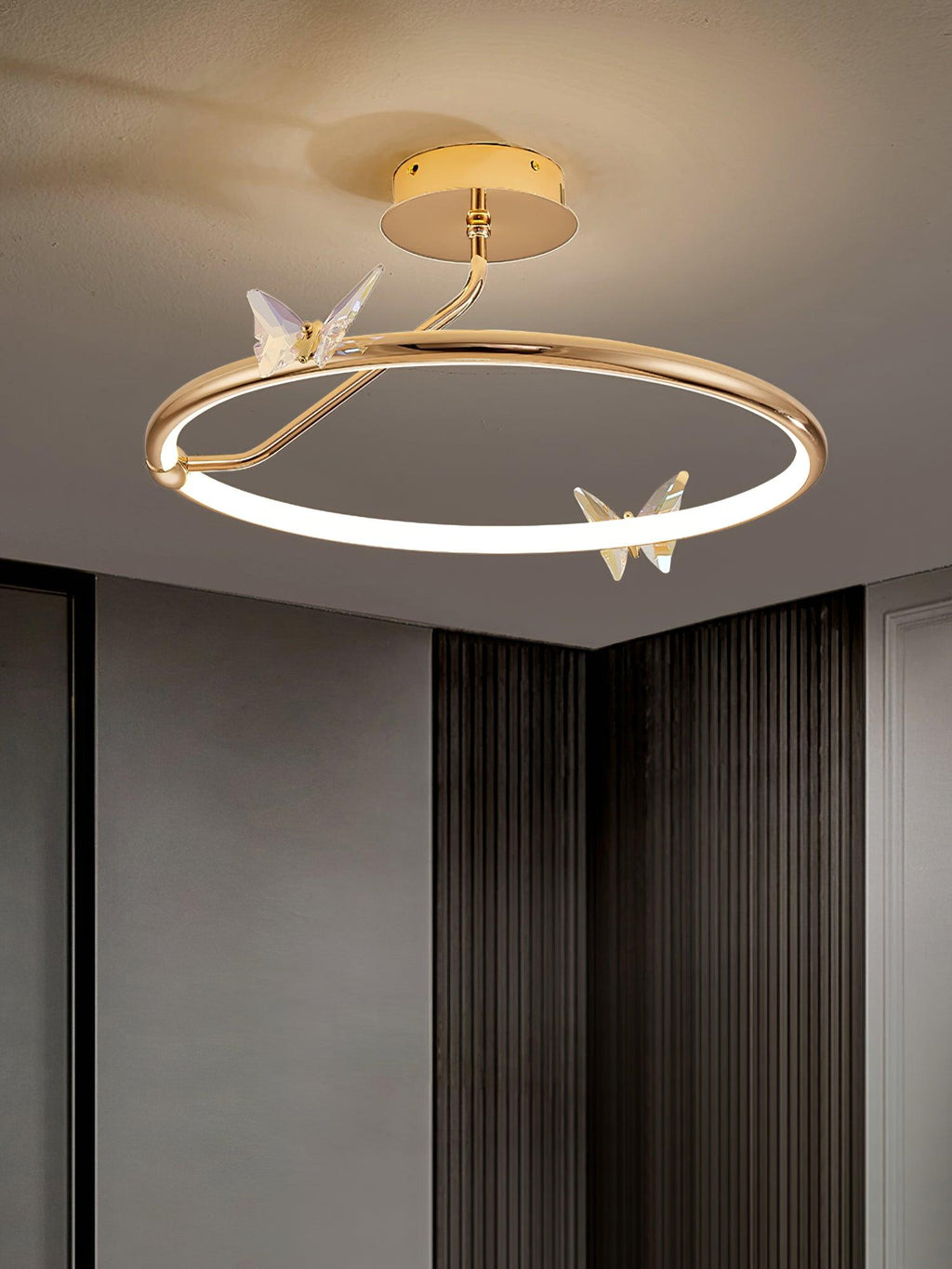 Wesmere Aluminium Ceiling Lamp-Moonnatur