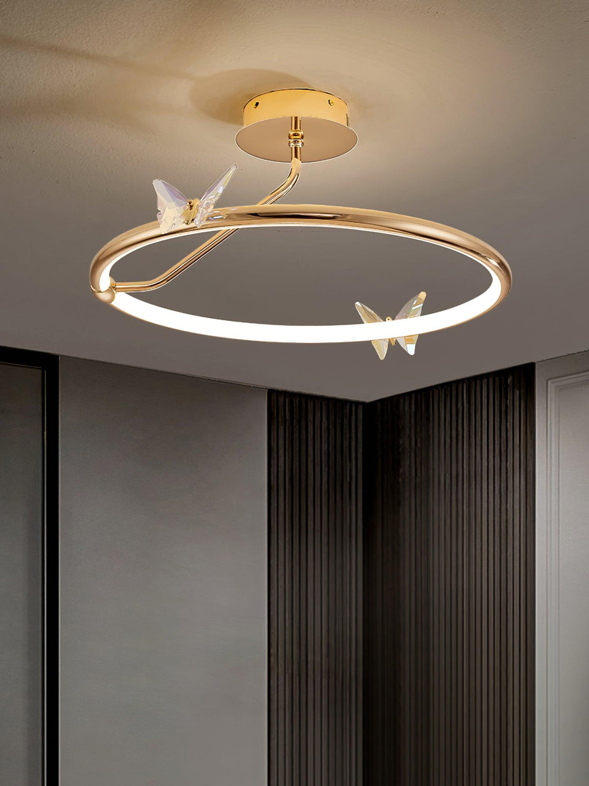 Wesmere Aluminium Ceiling Lamp-Moonnatur