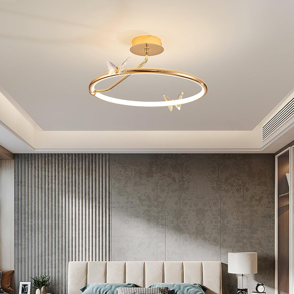 Wesmere Aluminium Ceiling Lamp-Moonnatur