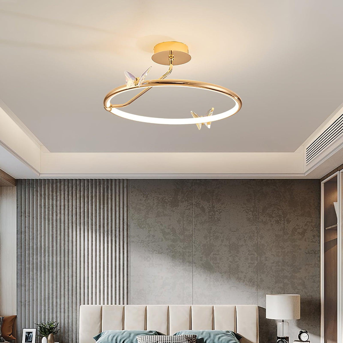 Wesmere Aluminium Ceiling Lamp-Moonnatur