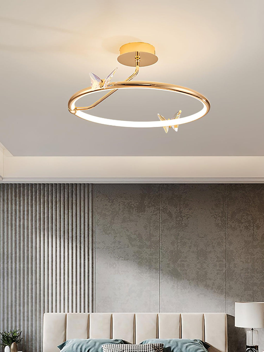 Wesmere Aluminium Ceiling Lamp-Moonnatur