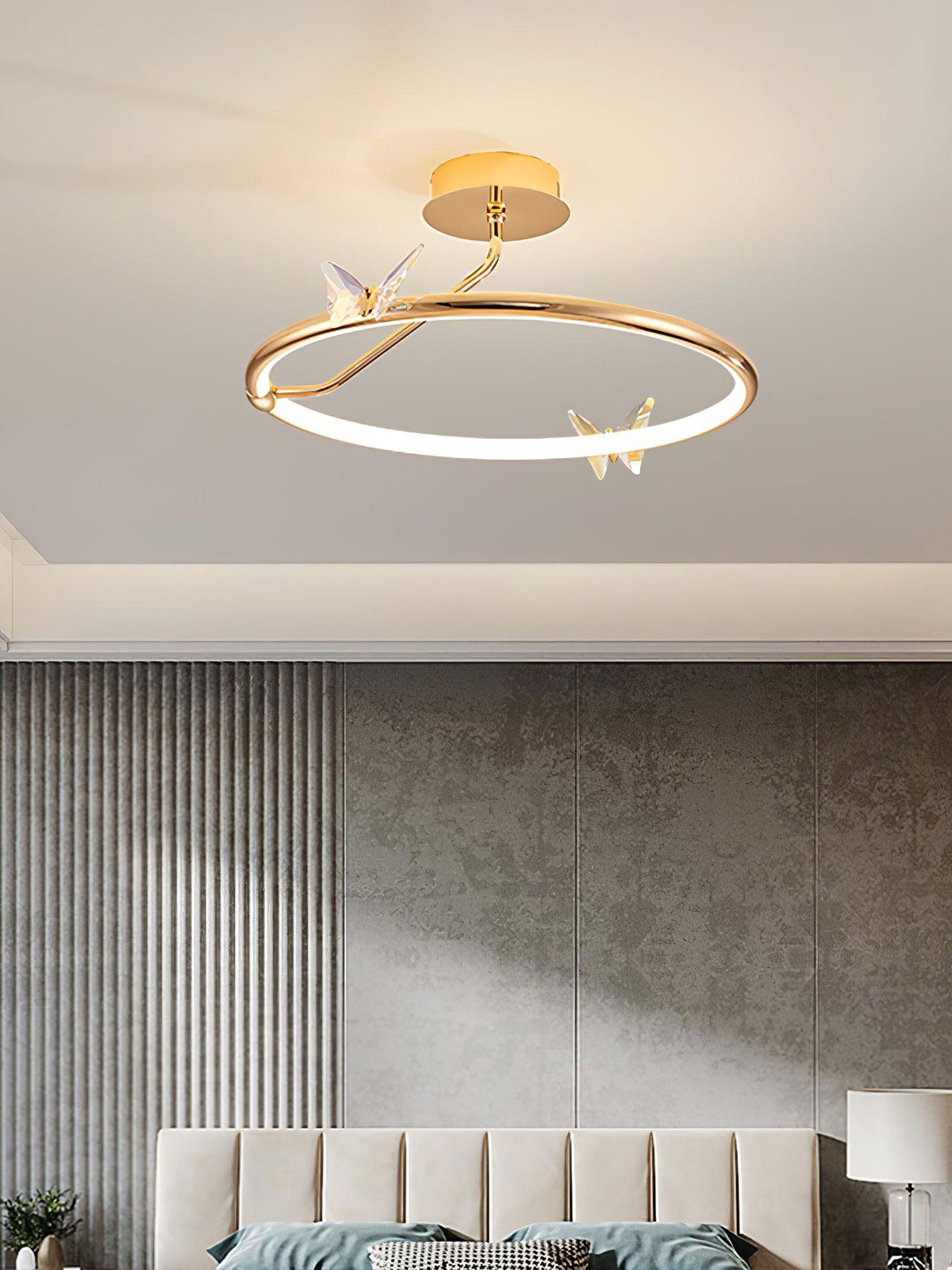 Wesmere Aluminium Ceiling Lamp-Moonnatur