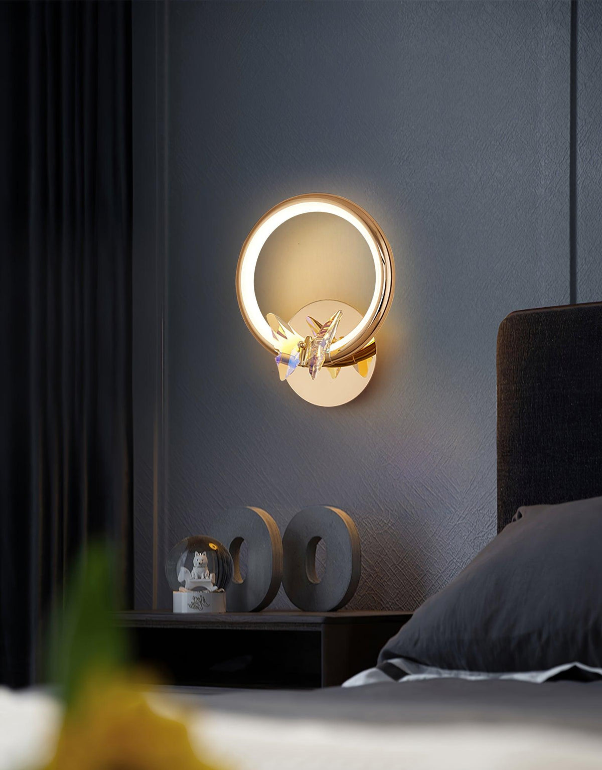 Idenelle Crystal Wall Light-Moonnatur
