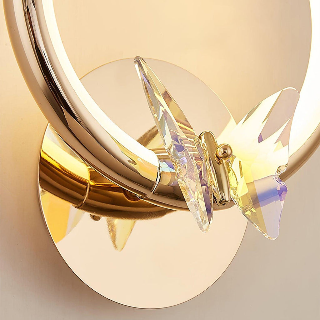 Idenelle Crystal Wall Light-Moonnatur