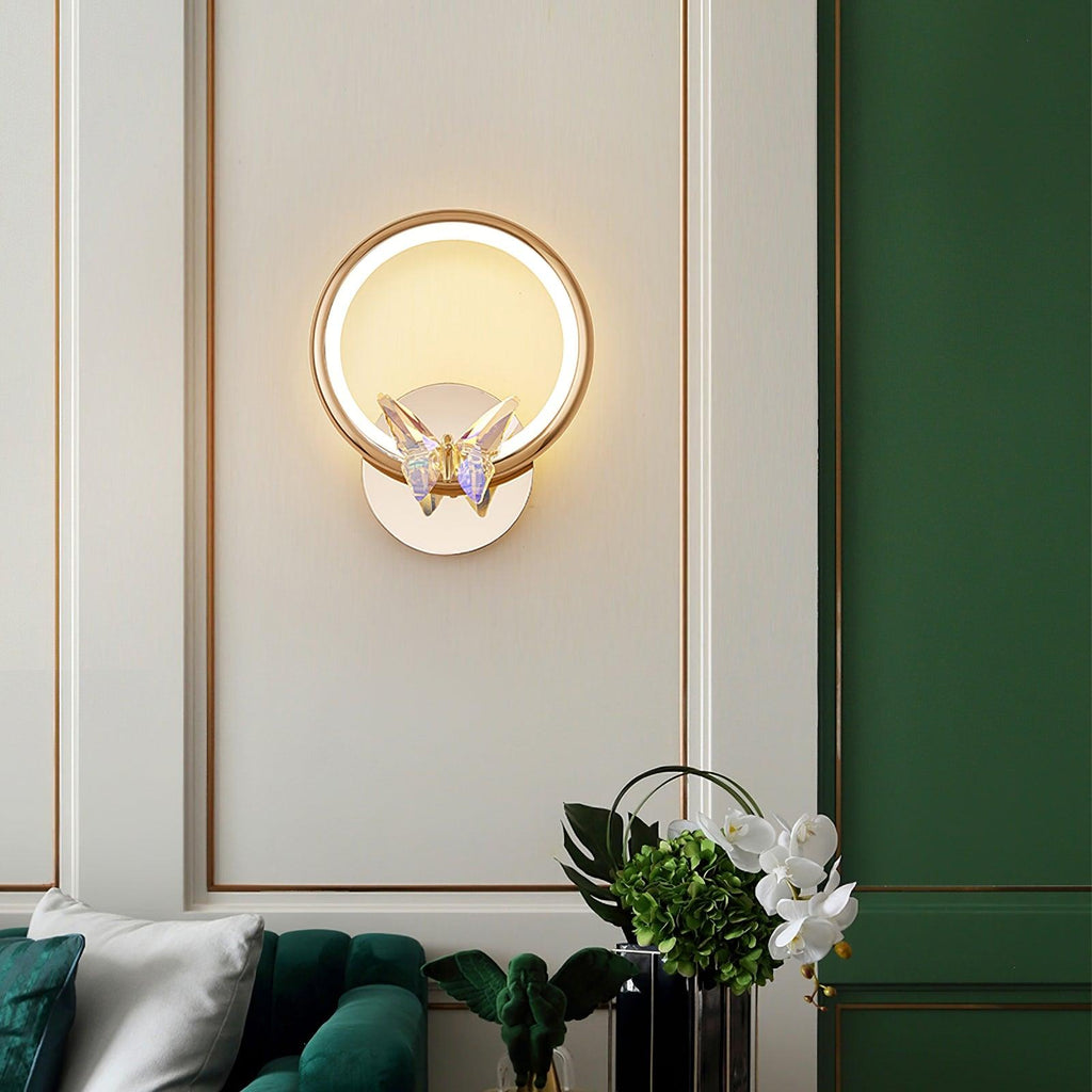 Idenelle Crystal Wall Light-Moonnatur