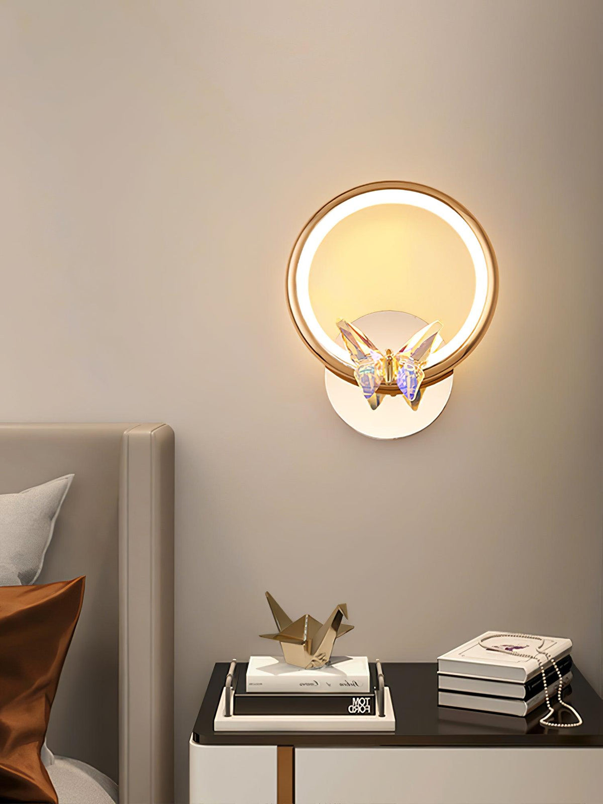 Idenelle Crystal Wall Light-Moonnatur