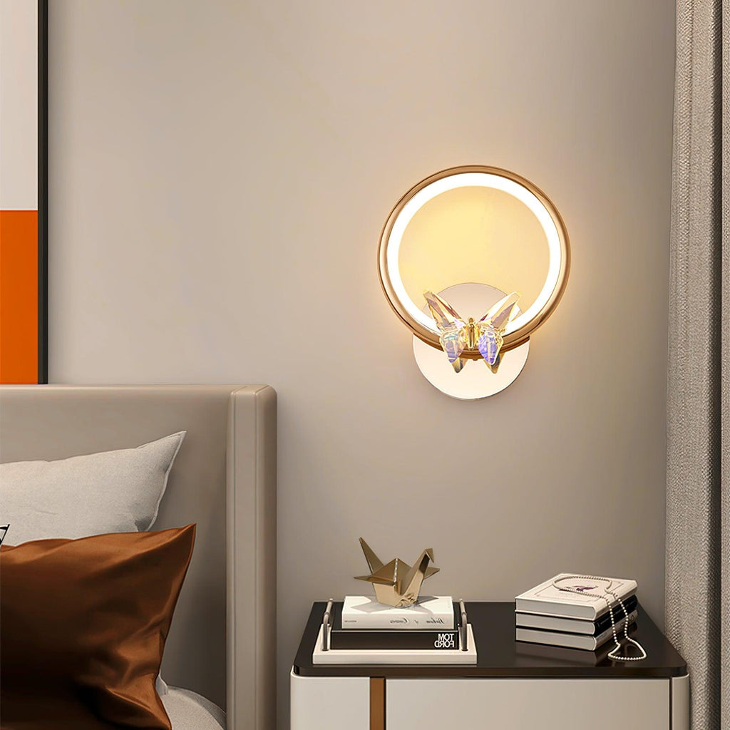 Idenelle Crystal Wall Light-Moonnatur