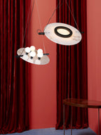 Lovenhill Alabaster Pendant Light-Moonnatur