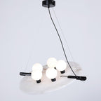 Lovenhill Alabaster Pendant Light-Moonnatur