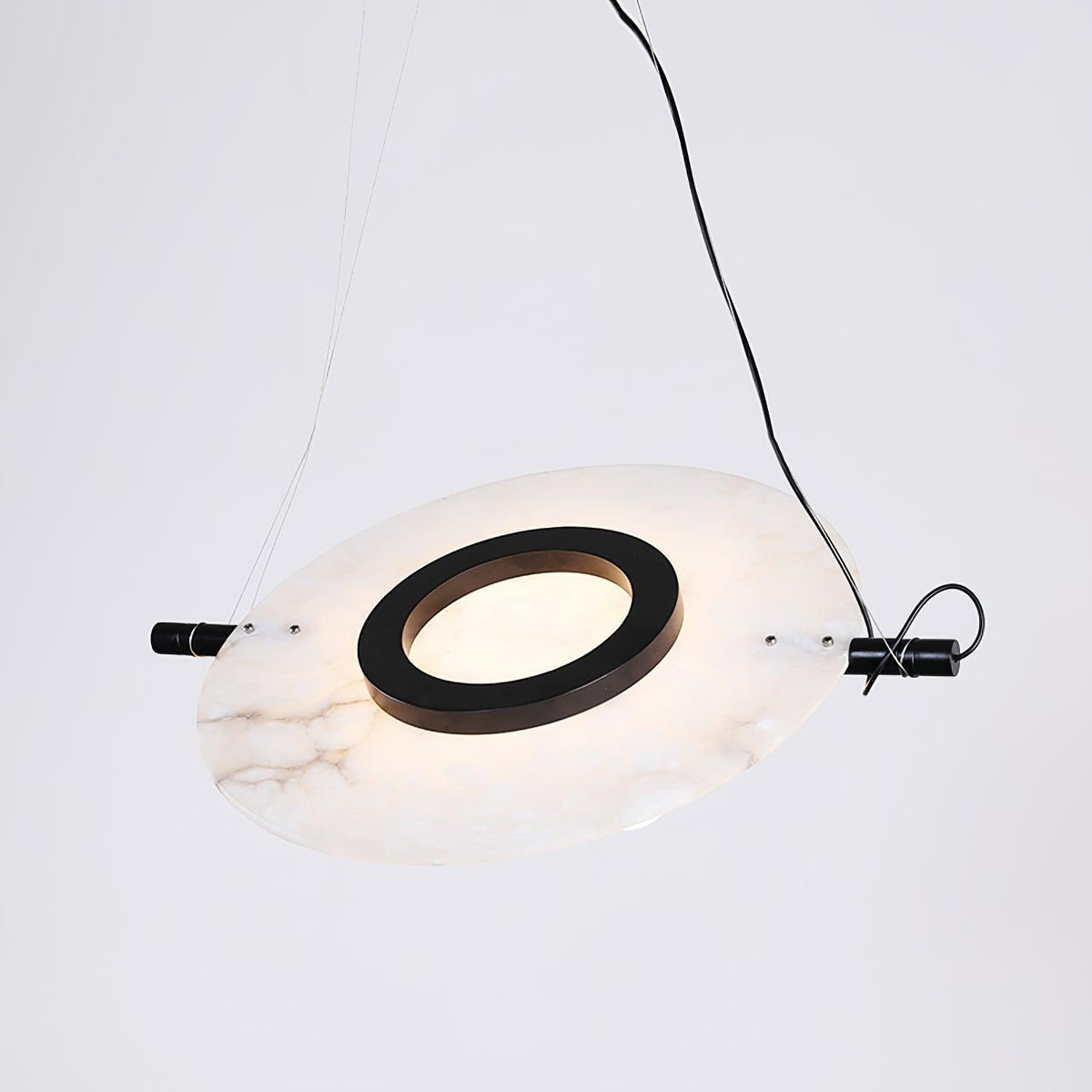 Lovenhill Alabaster Pendant Light-Moonnatur