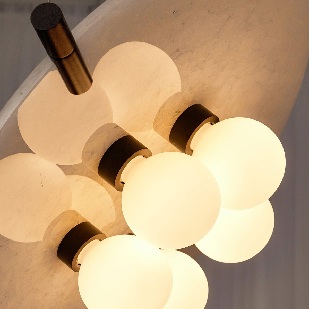 Lovenhill Alabaster Pendant Light-Moonnatur
