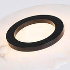 Lovenhill Alabaster Pendant Light-Moonnatur