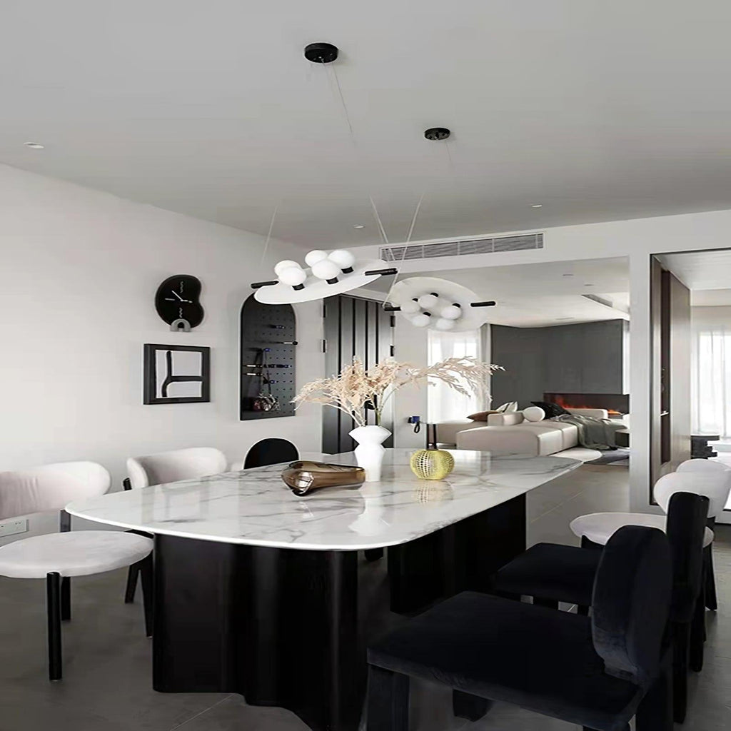 Lovenhill Alabaster Pendant Light-Moonnatur