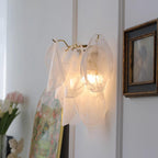 Zelvenrose Glass Wall Light-Moonnatur
