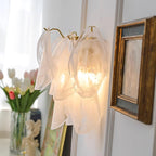 Zelvenrose Glass Wall Light-Moonnatur