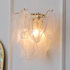Zelvenrose Glass Wall Light-Moonnatur