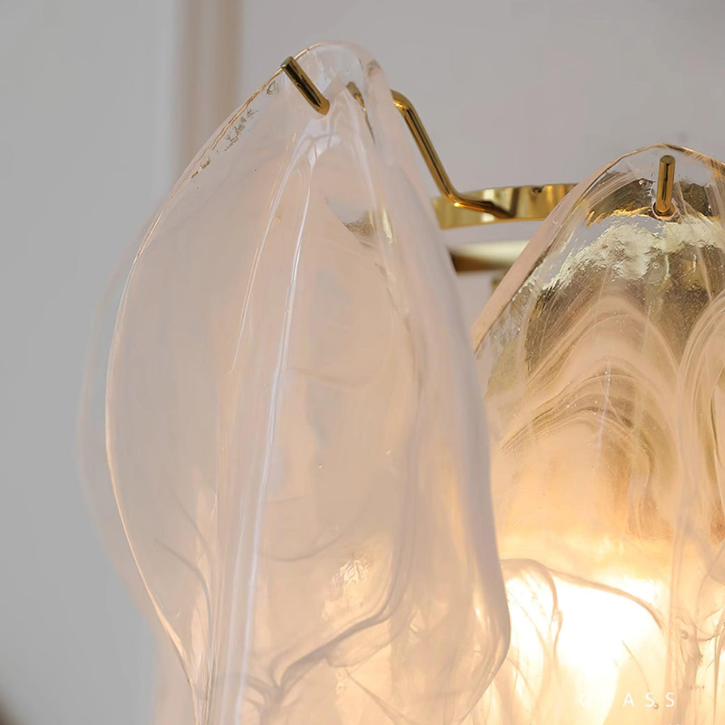 Zelvenrose Glass Wall Light-Moonnatur