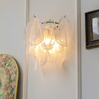 Zelvenrose Glass Wall Light-Moonnatur