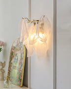 Zelvenrose Glass Wall Light-Moonnatur