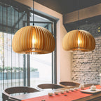 Casterelyn Wood Pendant Light-Moonnatur