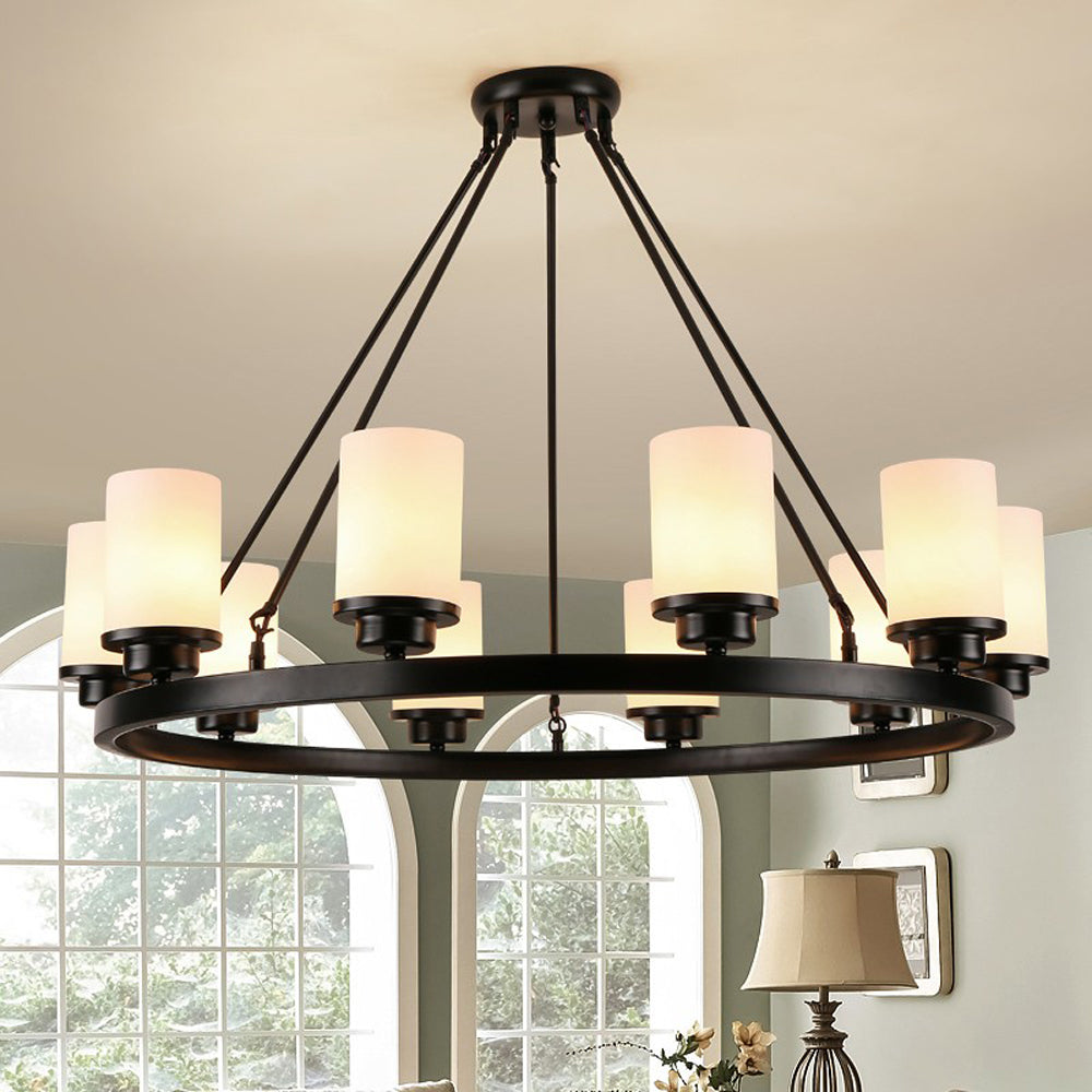 Hatherena Glass Chandelier-Moonnatur
