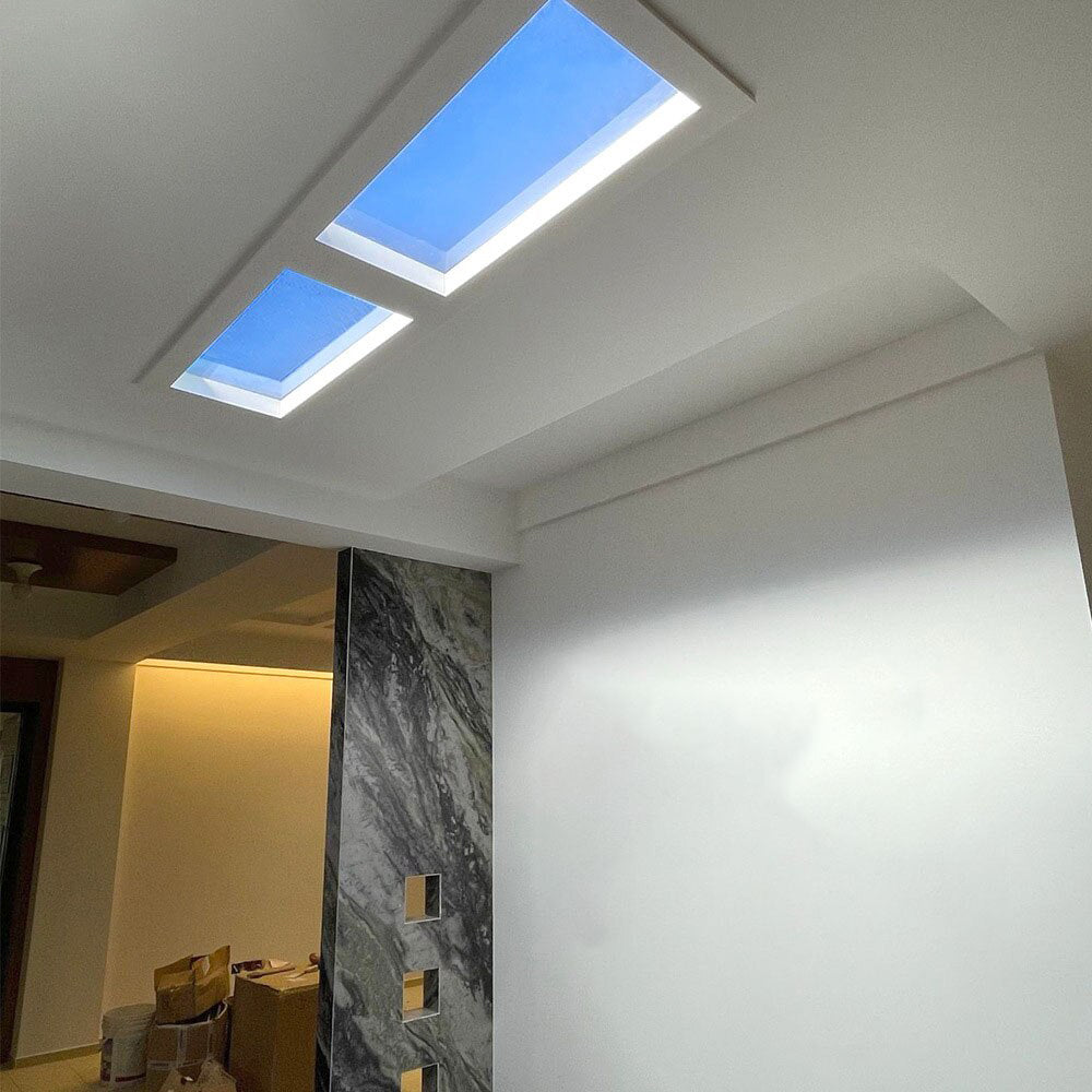 Savenhill Glass Ceiling Light-Moonnatur