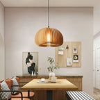 Casterelyn Wood Pendant Light-Moonnatur
