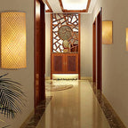 Harvenelle Rattan Wall Light-Moonnatur