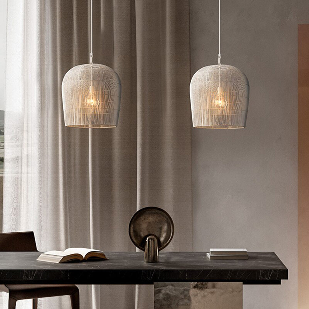 Oswenhaven Rattan Pendant Light-Moonnatur