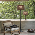 Ordelwell Rattan Floor Lamp-Moonnatur