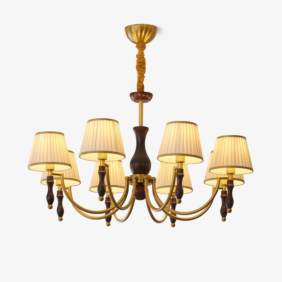 Lorelisse Fabric Chandelier-Moonnatur