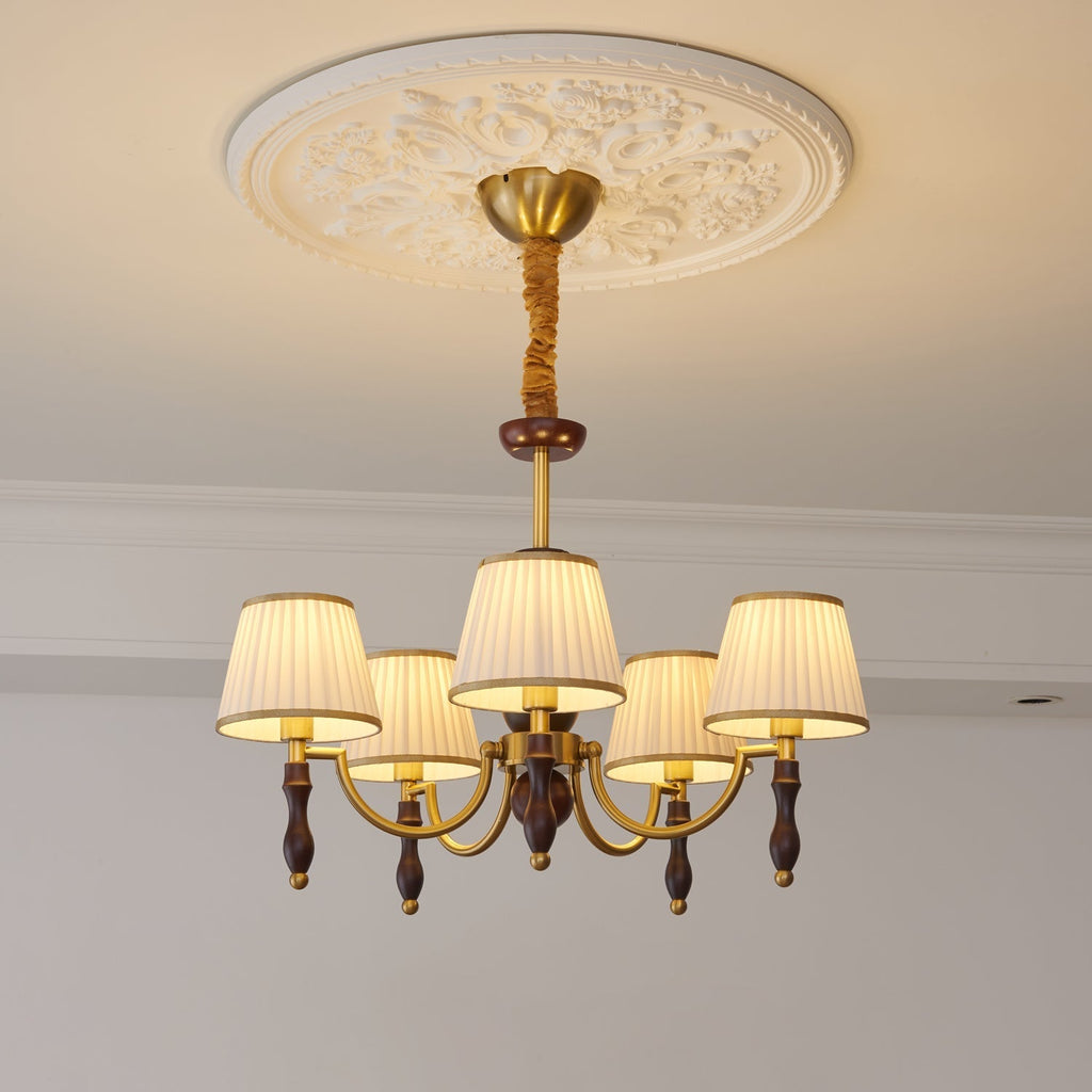 Lorelisse Fabric Chandelier-Moonnatur