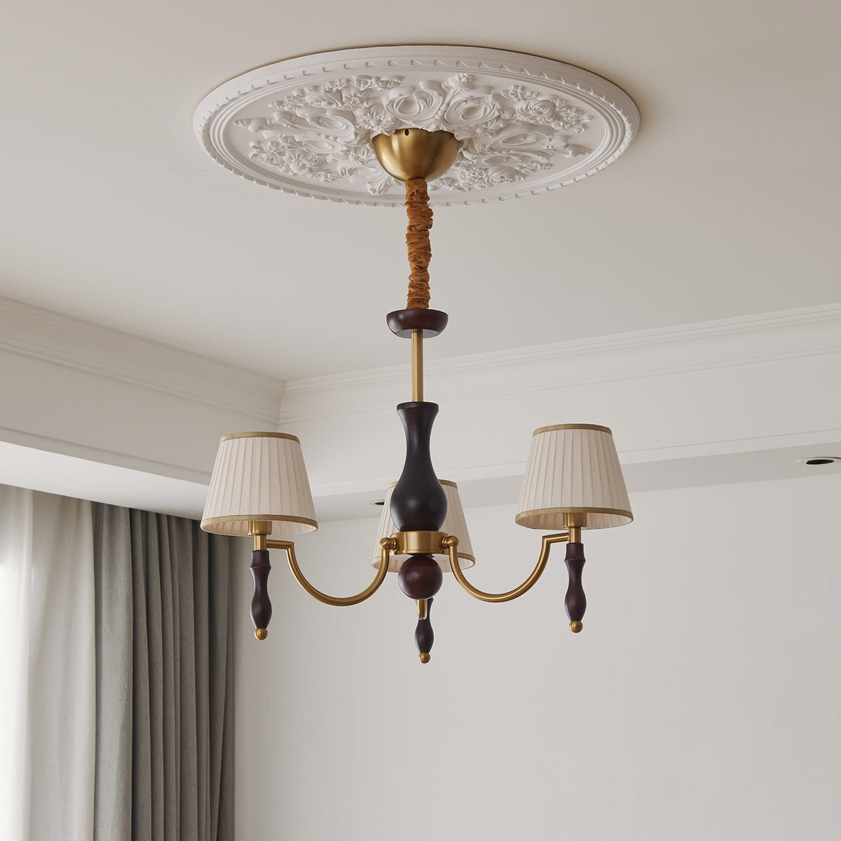 Lorelisse Fabric Chandelier-Moonnatur