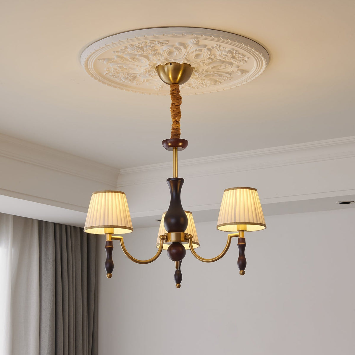 Lorelisse Fabric Chandelier-Moonnatur