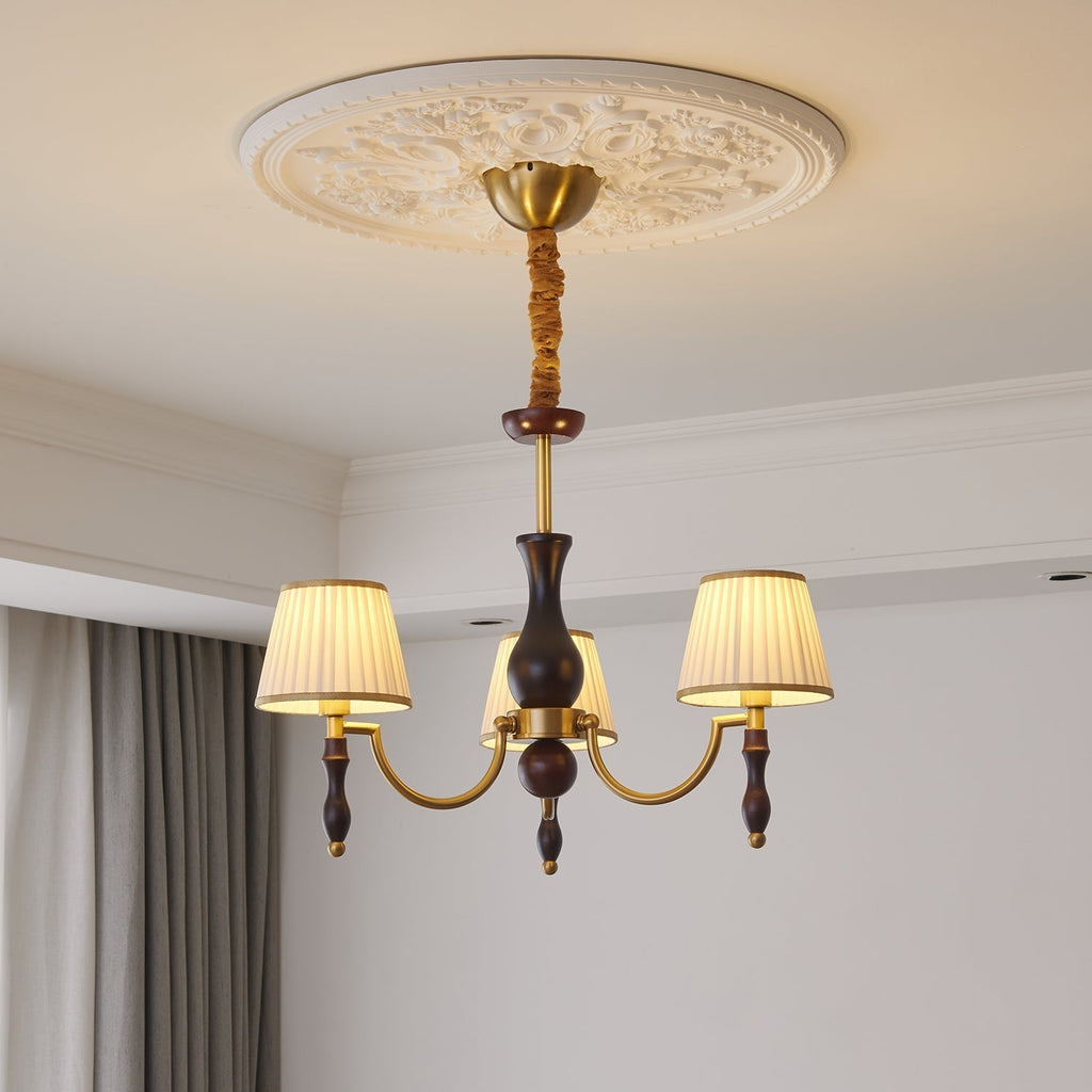 Lorelisse Fabric Chandelier-Moonnatur