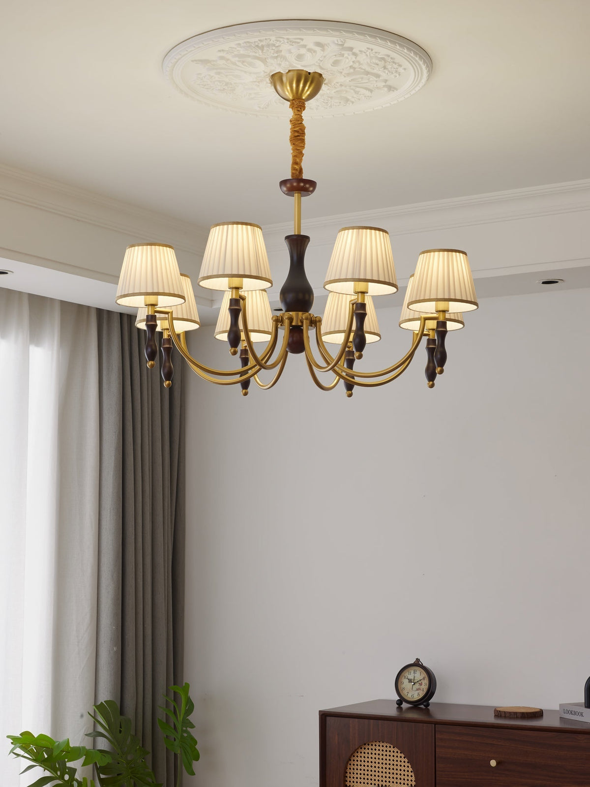 Lorelisse Fabric Chandelier-Moonnatur